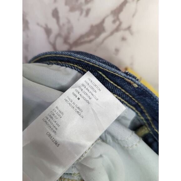 Free People Shorts Women 26 Denim Button Fly Medium Wash Size Mid Rise Cut Off - Picture 6 of 8